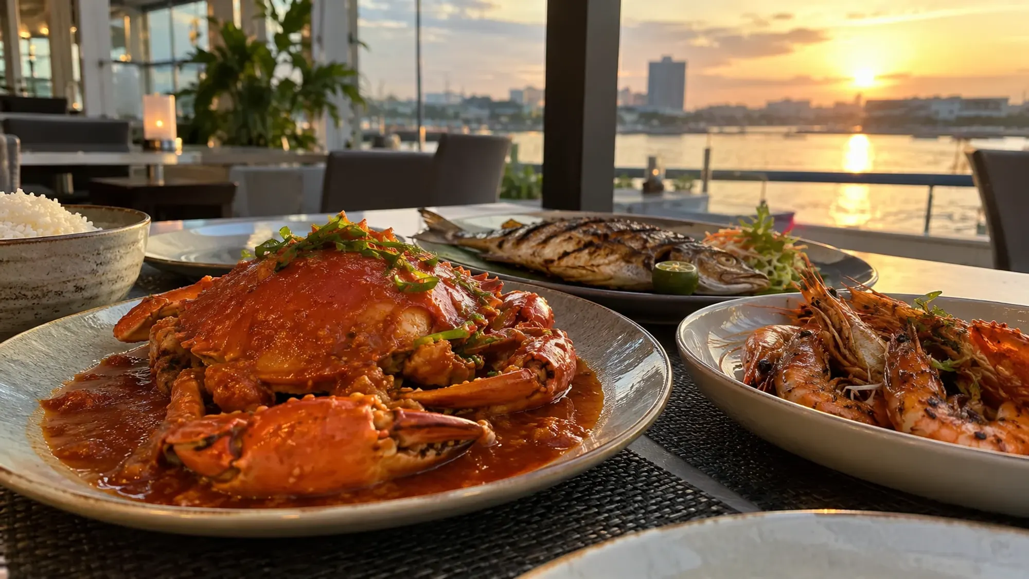 Seafood food in Batam Centre, Batam