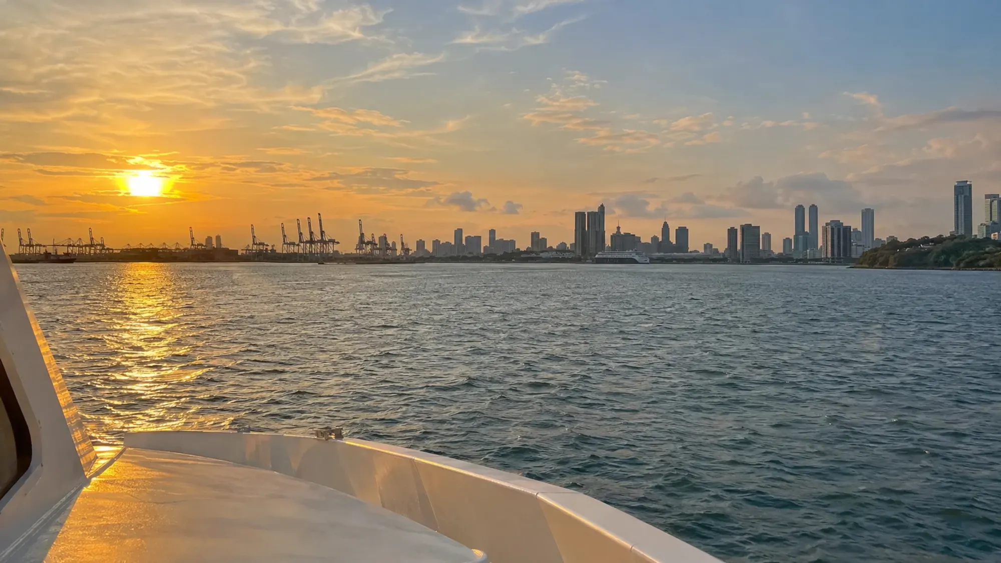 Ferry from Harbour Bay (Batam) to HarbourFront (Singapore), afternoon