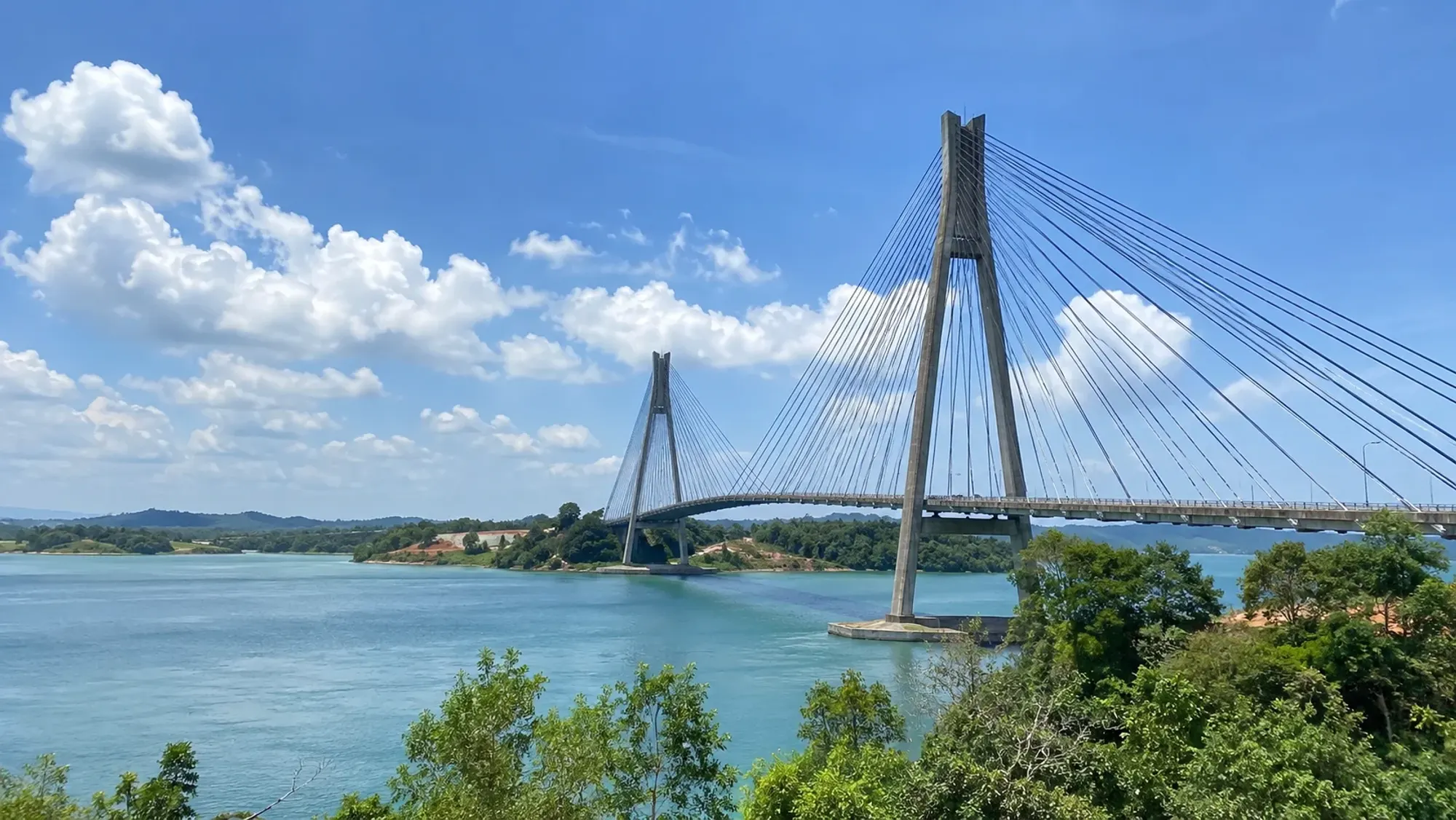 Barelang Bridge, a landmark in Barelang, Batam