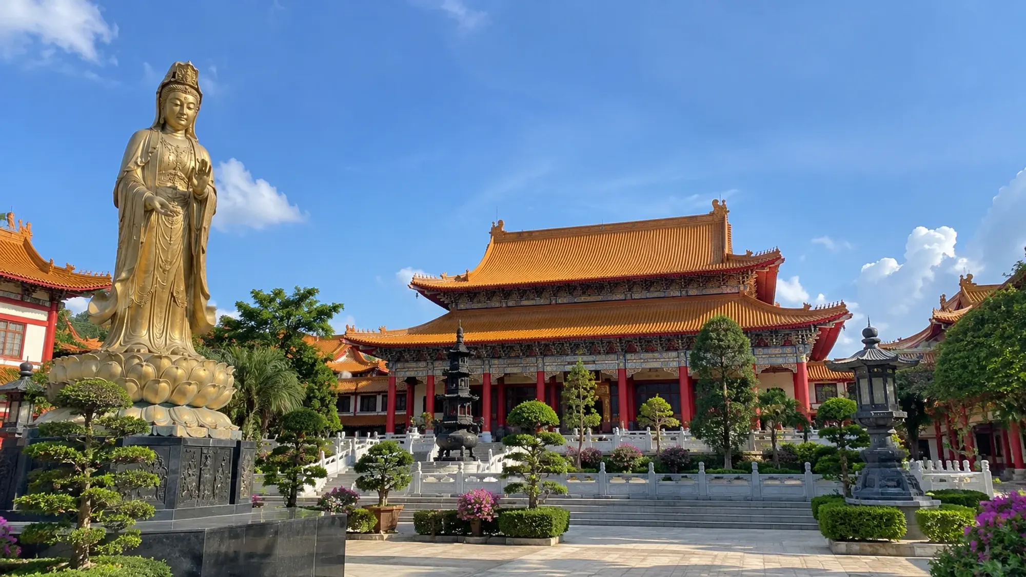 Maha Vihara Duta Maitreya, a temple in Batam Centre, Batam