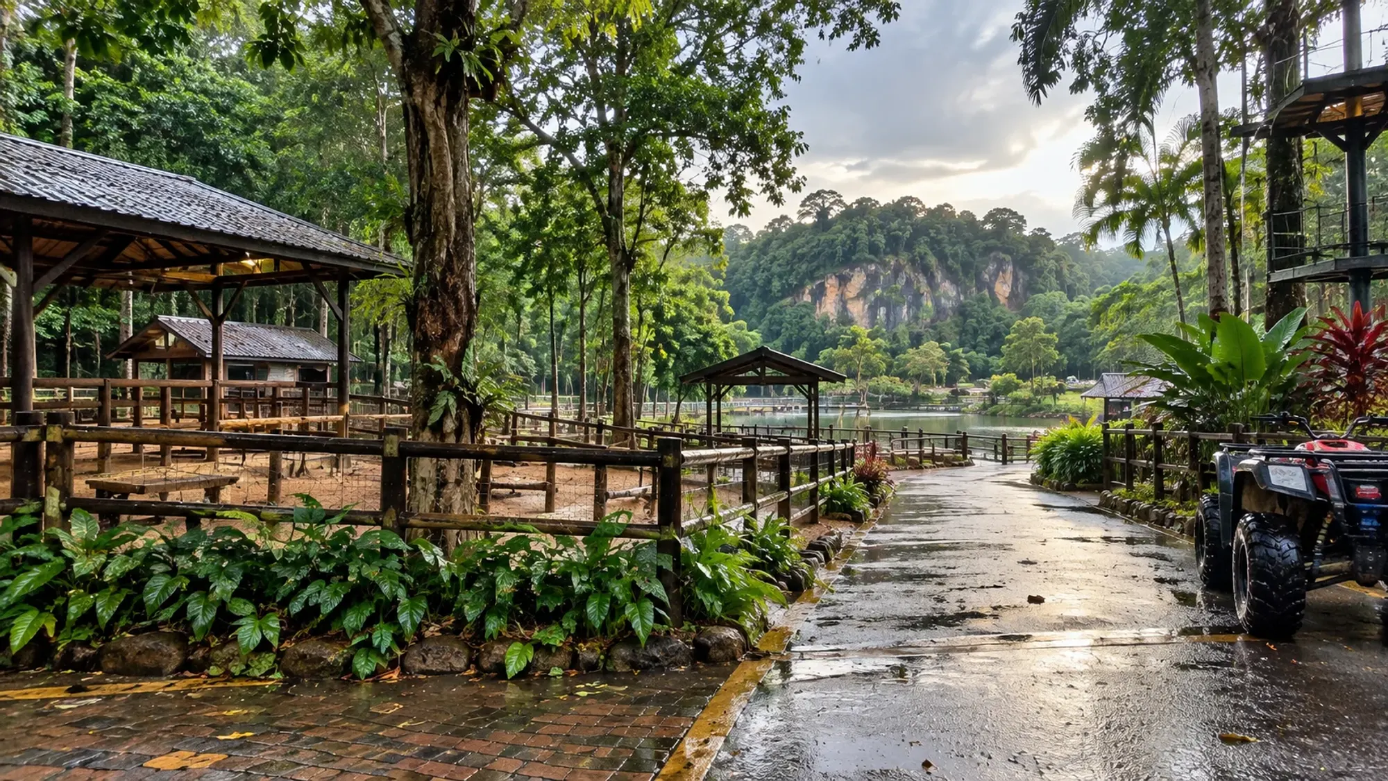 Panbil Nature Reserve, a nature park in Batam Centre, Batam
