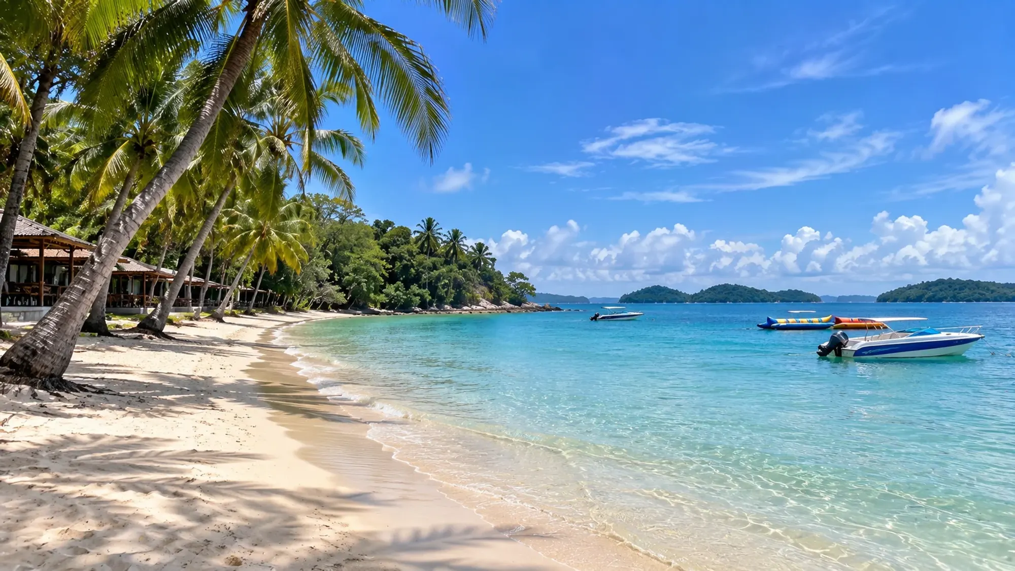 Pantai Melur (Melur Beach), Galang, a beach in Barelang, Batam