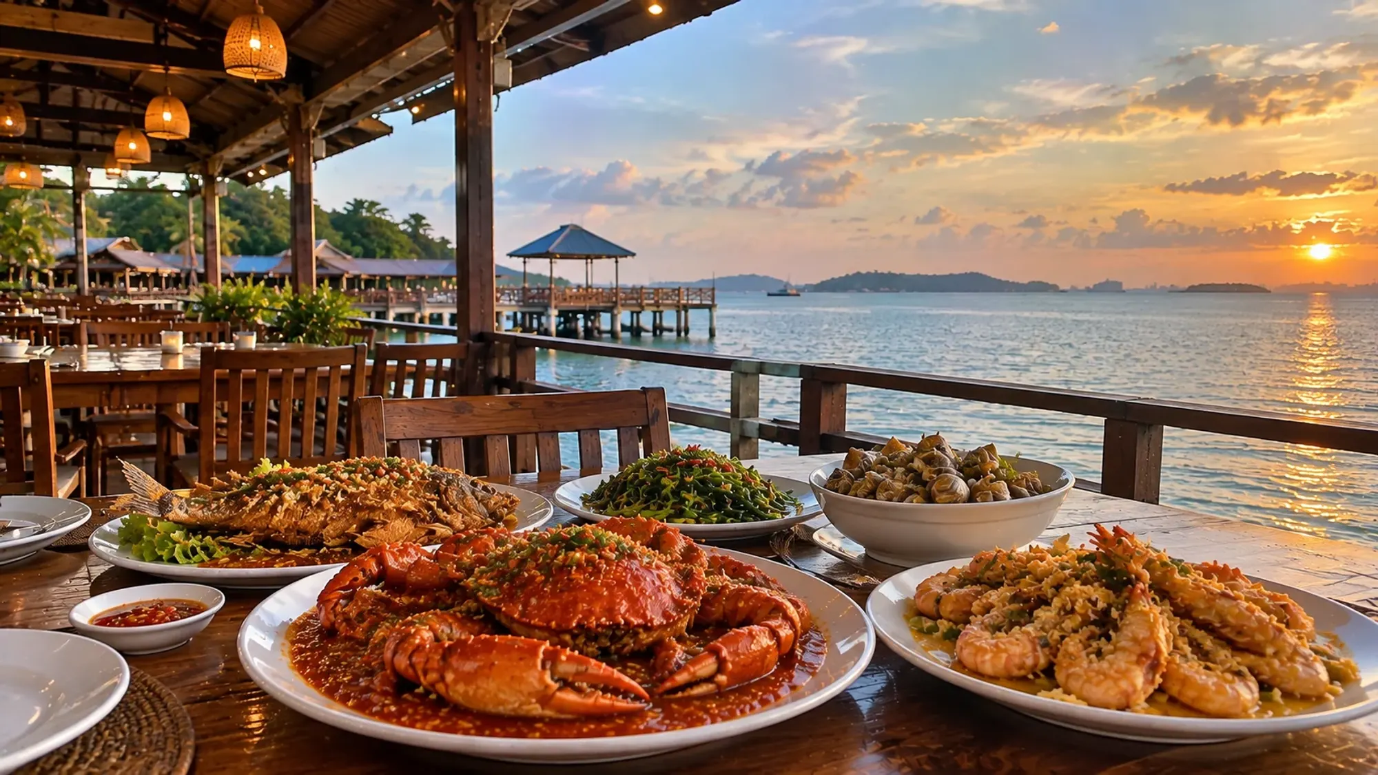 Rezeki Seafood Restaurant, a seafood in Nongsa, Batam