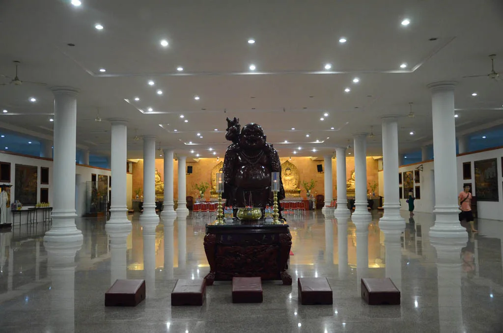 Maha Vihara Duta Maitreya, Batam — real photo: The Great Hall of Buddha Sakyamuni, Maha Vihara Duta Maitreya Buddhist Temple in Batam, Indonesia.